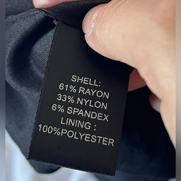 Bailey 44 Cropped Black Square-Neck Tank Top SIZE M - Picture 6 of 7